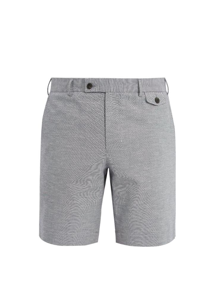 Boglioli Straight-leg Cotton-blend Shorts