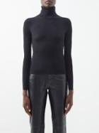 Saint Laurent - Cashmere-blend Roll-neck Sweater - Womens - Black