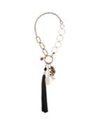 Etro Bead And Tassel-embellished Necklace