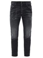 Matchesfashion.com Dsquared2 - Skater Distressed Skinny-leg Jeans - Mens - Grey