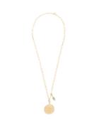 Matchesfashion.com Azlee - Goddess Diamond & 18kt Gold Pendant Necklace - Womens - Green Gold