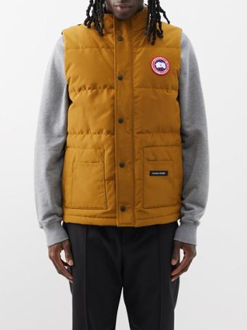 Canada Goose - Freestyle Quilted Down Gilet - Mens - Gold Multi