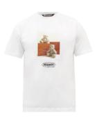 Palm Angels - X Missoni Bear-print Cotton-jersey T-shirt - Mens - White