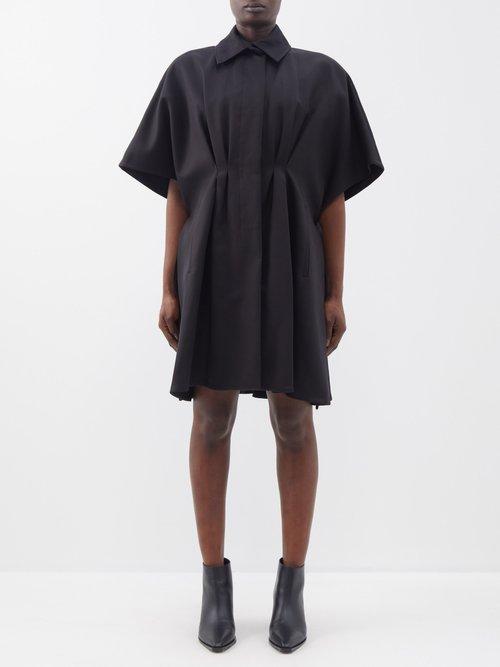 Max Mara - Faretra Shirt Dress - Womens - Black