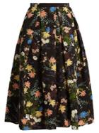 Erdem Ina Mariko Floral Matelass Skirt