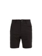 Matchesfashion.com Caf Du Cycliste - Paulette Cotton-blend Poplin Shorts - Mens - Black