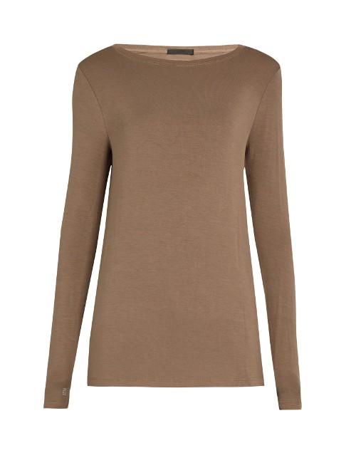 Atm Boat-neck Jersey T-shirt