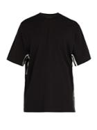 Y-3 Striped Short-sleeve Cotton-jersey T-shirt