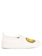 Joshua Sanders Smiley Terry-towelling Slip-on Trainers