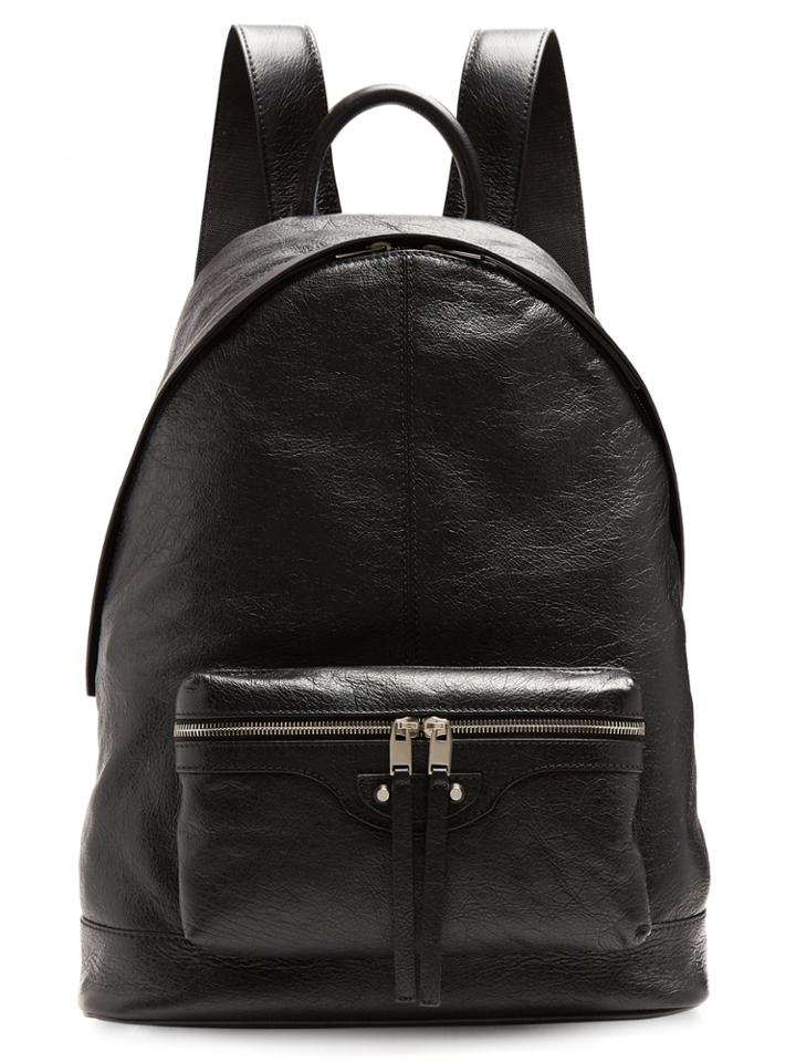 Balenciaga Classic Leather Backpack