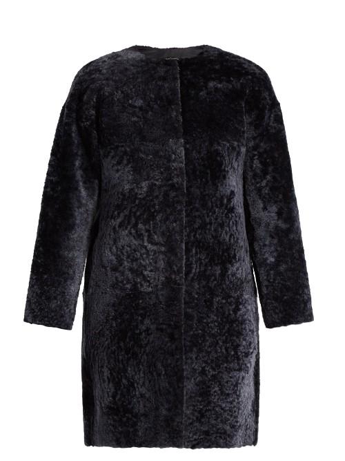 Alma Rosa Shearlings Alessia Reversible Shearling Coat