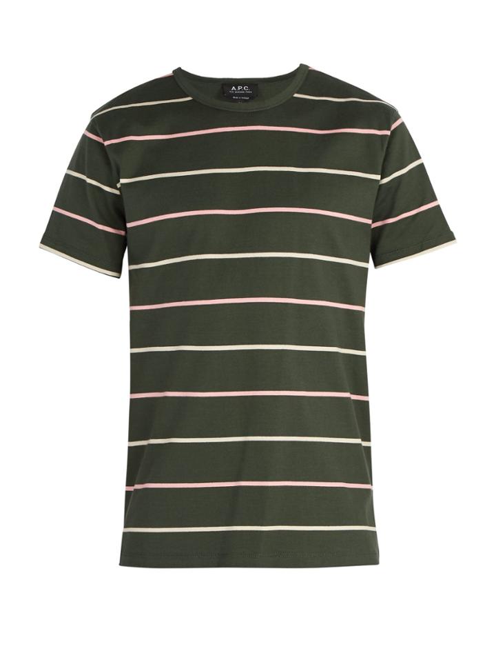 A.p.c. Jimmy Wide-stripe T-shirt