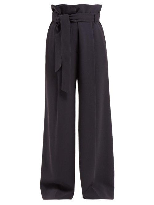 Matchesfashion.com Weekend Max Mara - Voto Trousers - Womens - Navy