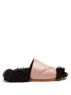 Marques'almeida Quilted Leather Slides