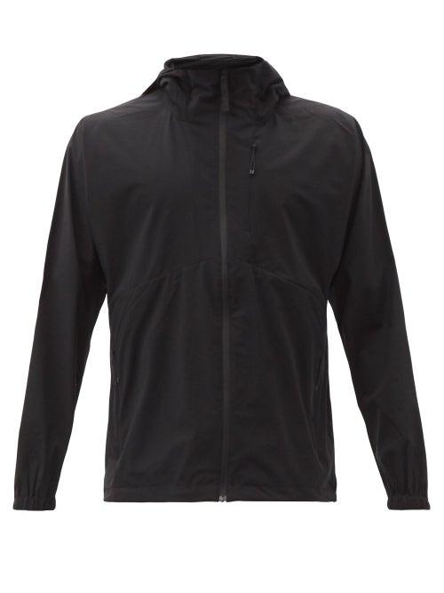 Matchesfashion.com Snow Peak - Panelled Shell Hooded Jacket - Mens - Black