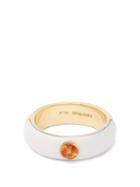 Matchesfashion.com Marc Alary - Belsa Sapphire & 18kt Gold Ring - Womens - Yellow Gold
