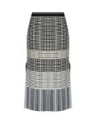 Proenza Schouler Geometric-knit Wool Skirt