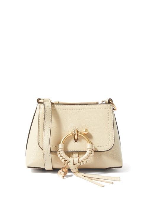 See By Chlo - Joan Mini Leather Crossbody-bag - Womens - Beige