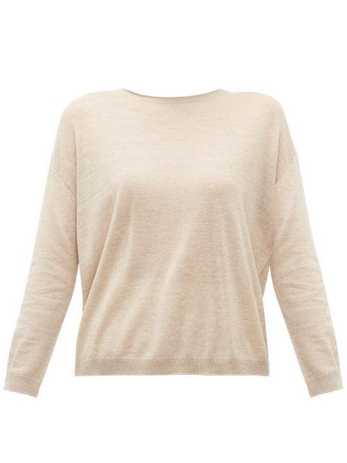 Matchesfashion.com Weekend Max Mara - Estri Sweater - Womens - Beige
