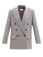 Matchesfashion.com Isabel Marant Toile - Leaganea Prince Of Wales-check Blazer - Womens - Multi