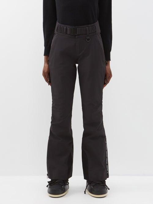 Holden - Alpine Belted Flared Ski Trousers - Womens - Black
