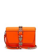 Matchesfashion.com Prada - Elektra Leather Cross Body Bag - Womens - Orange