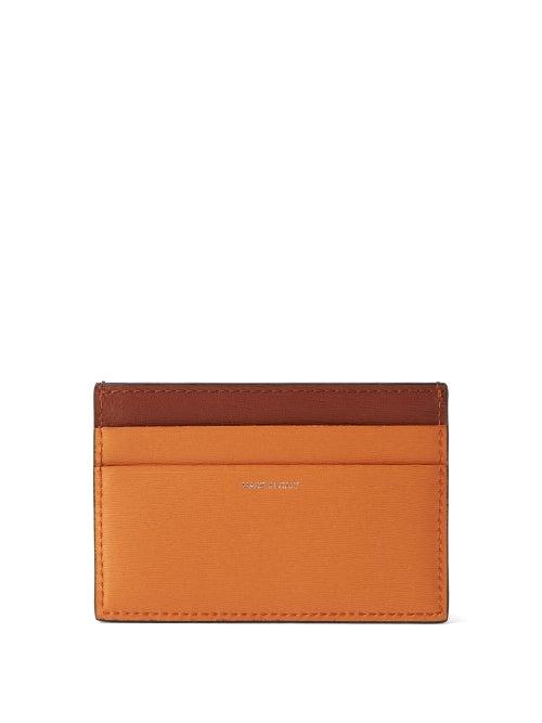 Paul Smith - Contrast Leather Cardholder - Mens - Black