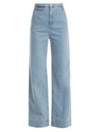 Katharine Hamnett Anita High-rise Wide-leg Jeans