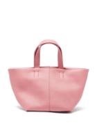 Mansur Gavriel - Tulipano Mini Leather Tote Bag - Womens - Pink