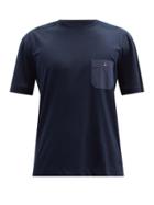 Matchesfashion.com Zimmerli - Cotton-blend Jersey T-shirt - Mens - Navy