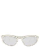 Givenchy - G Tri-fold Oval Metal Sunglasses - Womens - Silver