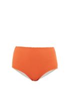 Matchesfashion.com Marysia - Corsica High Rise Bikini Briefs - Womens - Orange