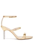 Matchesfashion.com Sophia Webster - Rosalind Crystal Embellished Sandals - Womens - Gold