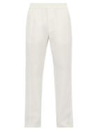 Matchesfashion.com Helmut Lang - Side Stripe Cotton Twill Chino Trousers - Mens - White