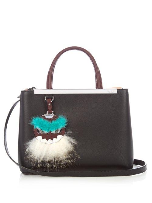 Matchesfashion.com Fendi - Petite 2jours Leather Tote - Womens - Black Multi