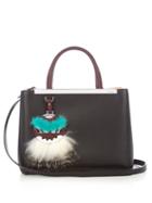 Matchesfashion.com Fendi - Petite 2jours Leather Tote - Womens - Black Multi