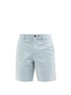Rag & Bone - Perry Cotton-blend Twill Shorts - Mens - Light Blue
