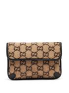 Matchesfashion.com Gucci - Gg-print Felt Belt Bag - Mens - Beige Multi