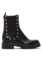 Matchesfashion.com Gianvito Rossi - Russel Studded Leather Chelsea Boots - Womens - Black