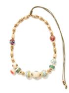 Tohum - Bubble Glass & 24kt Gold-plated Necklace - Womens - Multi