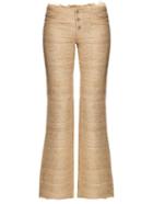 Marques'almeida Silk-noil Bootcut Trousers