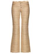 Marques'almeida Silk-noil Bootcut Trousers