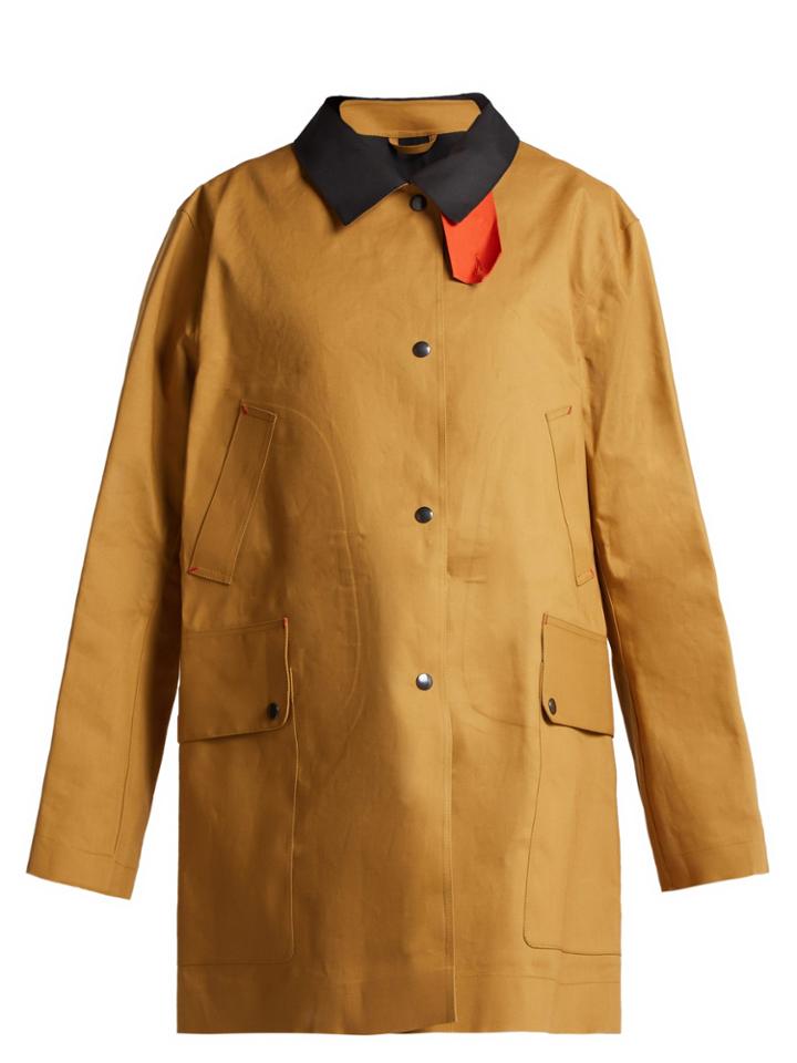La Fetiche Yoko Waterproof Reversible Trench Coat