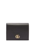 Matchesfashion.com Gucci - Gg Marmont Grained-leather Wallet - Womens - Black
