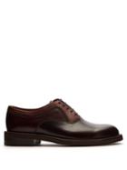Matchesfashion.com Lanvin - Leather Oxford Shoes - Mens - Brown Multi