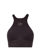 Matchesfashion.com Adidas By Stella Mccartney - Truepurpose Racerback Bikini Top - Womens - Black