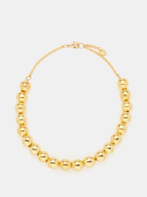 Sylvia Toledano - Golden Bubbles Gold-plated Choker Necklace - Womens - Yellow Gold