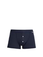 Matchesfashion.com Schiesser - Karl Heinz Cotton Boxer Shorts - Mens - Dark Blue