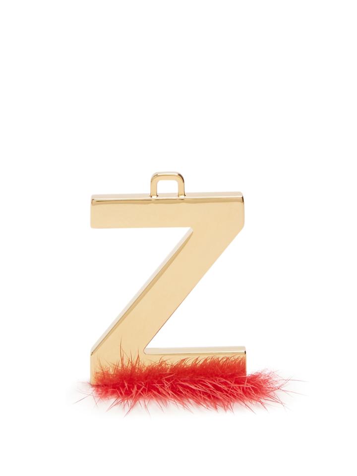 Fendi Abclick Letter 'z' Key Charm