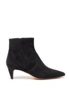 Matchesfashion.com Isabel Marant - Derst 55 Suede Ankle Boots - Womens - Black